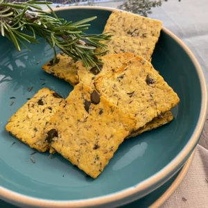 crackers aux herbes de provence huile d'olive très bon